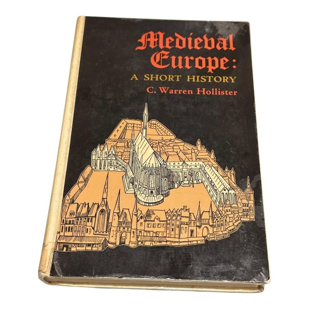 Vintage Medieval Europe: A Short History C. Warren Hollister Hardcover Ex-Lib